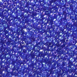 Perles de rocaille en verre rondes&nbsp;SEED-A007-3mm-166