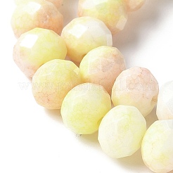 Стеклянные бусины с гальваническим покрытием  LAMP-S068-11G