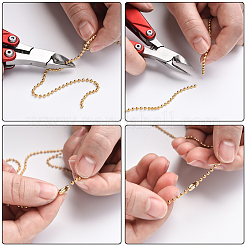 Комплект шариковых цепей и соединителей шариковых цепей из нержавеющей стали 304 CHS-YW0001-02A