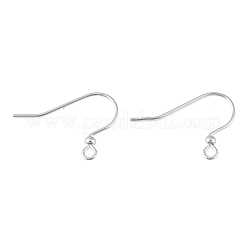 Ganci di orecchini in ottone&nbsp;KK-H258-06F-S