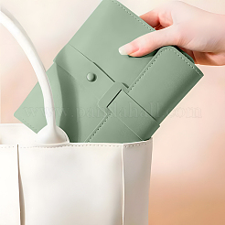 Вырезанная полая 1 шт. искусственная кожа pu сумки для хранения сережек&nbsp;EDIS-CL0001-01B