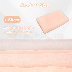 5 Yards Polyester-Organza-Stoff&nbsp;DIY-CY0001-09A