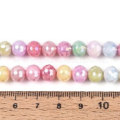 Fili di perle di vetro galvanizzate anti-ossidazione&nbsp;GLAA-N056-8mm-01