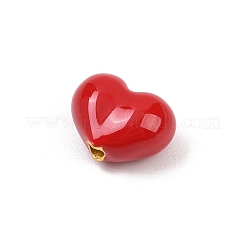 Латунь эмаль бисера&nbsp;KK-G541-01F