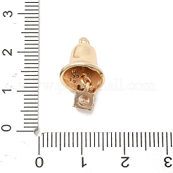 Латунные микро проложить кубического циркония подвески KK-D427-03G