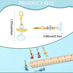 8 шт. подвесных украшений из акрила&nbsp;HJEW-FS00071