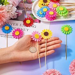 Дерево с бумажными топперами для торта AJEW-TAC0035-11A