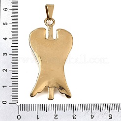Placcatura ionica (ip) 304 pendenti grandi in acciaio inossidabile&nbsp;SA-CBA7062-06G
