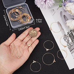 40шт. 2 латунных подвески KK-BBC0009-64