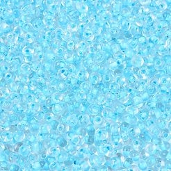 6/0 perline di vetro trasparenti di colore interno&nbsp;SEED-T007-07E
