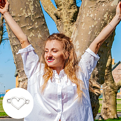 100 шт. полые соединительные подвески из сплава FIND-UN0016-41