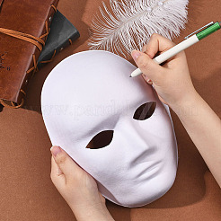 3 шт. пустая человеческая маска&nbsp;AJEW-SP0003-95A