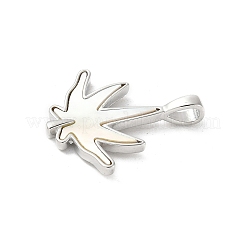 Подвески из латуни с натуральными белыми ракушками&nbsp;KK-S522-20P