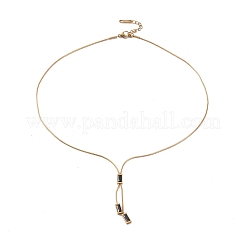 Ионное покрытие (ip) 304 нержавеющая сталь змея цепи ожерелья NJEW-G081-04G-01