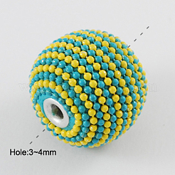 Индонезийские бусины ручной работы IPDL-R353-2