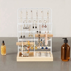 Железный стеллаж для выставки товаров ювелирных изделий&nbsp;PW-WG60324-02