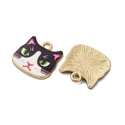 Colgantes de esmalte de aleación&nbsp;ENAM-V002-04G-05