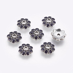 Литые крышки шарика эмали цветка ENAM-J189-07AS-A