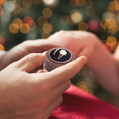 Деревянная колонка для парных колец OBOX-WH0001-05