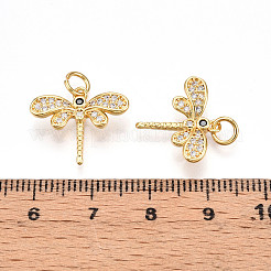 Латунные микро проложить кубического циркония подвески&nbsp;KK-N257-20G