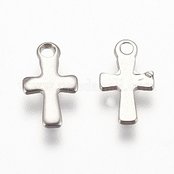 Подвески-крестики из нержавеющей стали 201 STAS-I093-01P