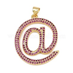 Латунные микро проложить кубического циркония подвески KK-S526-13G