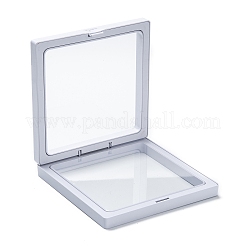 Квадратные прозрачные pe тонкопленочные подвесные стенды для ювелирных изделий&nbsp;LS-CON-D009-02B-01