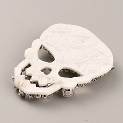 Ткань черепа пришиваем аппликации&nbsp;DIY-WH0308-269B