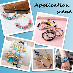 1000шт 10 стиля пластиковые бусины ccb CCB-PA0001-07