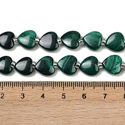 Природного малахита бисер нитей G-L630-B01-10x10mm