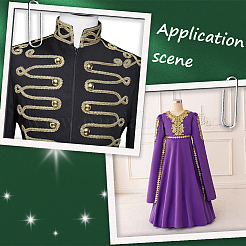 27.5 ярд полиэстеровой кружевной ленты для отделки OCOR-GF0004-80