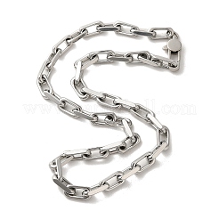 Ожерелья из нержавеющей стали 304 с цепочкой из троса NJEW-L173-020P