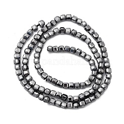 Нити из синтетических терагерцовых каменных бусин G-H327-L03-02