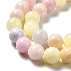 Природного зеленого нефрита нитей бисера&nbsp;G-G757-03-8mm