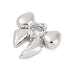 Латунные микро проложить кубического циркония подвески&nbsp;LS-ZIRC-P122-05B-P01