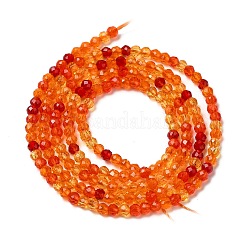 Прозрачные стеклянные бусины&nbsp;GLAA-H027-01I