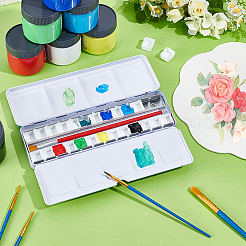 Гладить пустые емкости для акварели&nbsp;AJEW-WH0031-65B