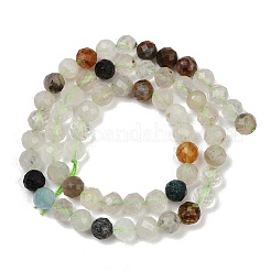 Природные пренит нитей бисера G-RM2025425-A06-6mm