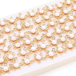 Цветок латуни микро проложить кубического циркония серьги стержня&nbsp;PEAR-N017-07H