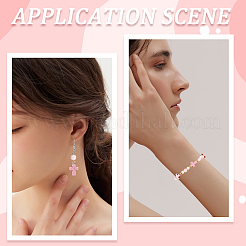 100 шт. синтетические бирюзовые бусины G-SC0002-83