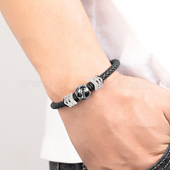 100шт 2 цвета латунные дистанционные бусины&nbsp;KK-GO0001-90