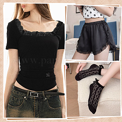 20 ярд пряжи чинлона с кружевной отделкой SRIB-FG0001-33B