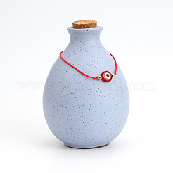 Плоские круглые браслеты из бисера с защитой от сглаза WG2D48B-01