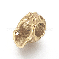 Европейские бусины из нержавеющей стали 304 STAS-F150-103G