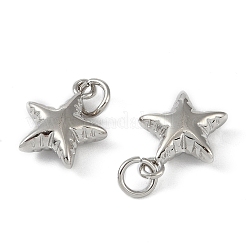 Латунный кулон с прыгающим кольцом KK-O147-01A-P