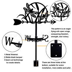 Windrichtungsanzeiger aus Eisen&nbsp;AJEW-WH0265-016