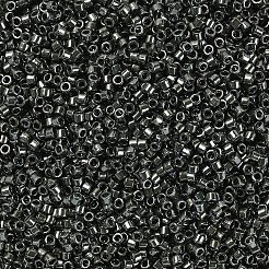 MIYUKIデリカビーズ  シリンダー  日本製シードビーズ  11/0  (db0452) 亜鉛メッキダークグレー  1.3x1.6mm  穴：0.8mm  約20000個/袋  100 G /袋&nbsp;SEED-J020-DB0452
