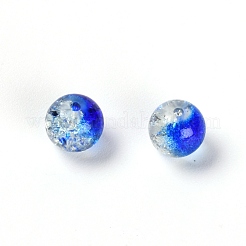 Perle di vetro trasparente&nbsp;GLAA-WH0029-07