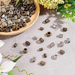 120шт 10 стильные бусины из сплава в тибетском стиле FIND-NB0002-85