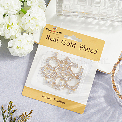 8шт латунные подвески с микропаве и кубическим цирконием KK-BBC0019-42